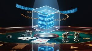 blockchain secures casino transactions