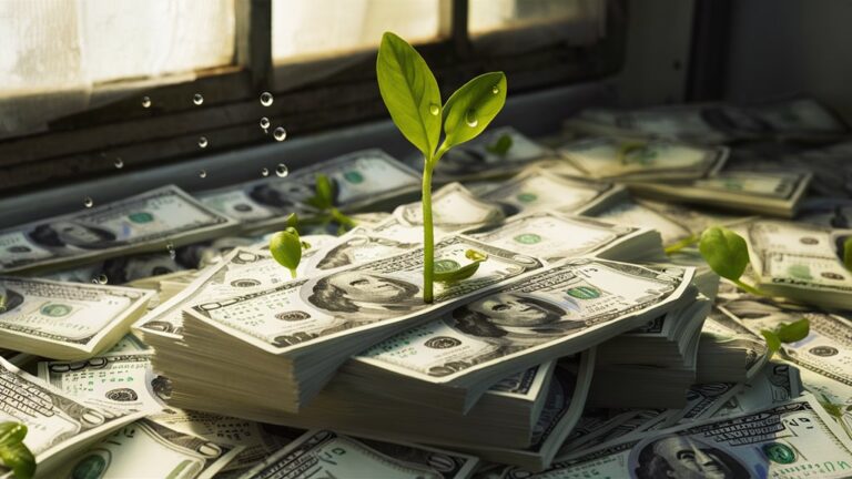 growing money from small