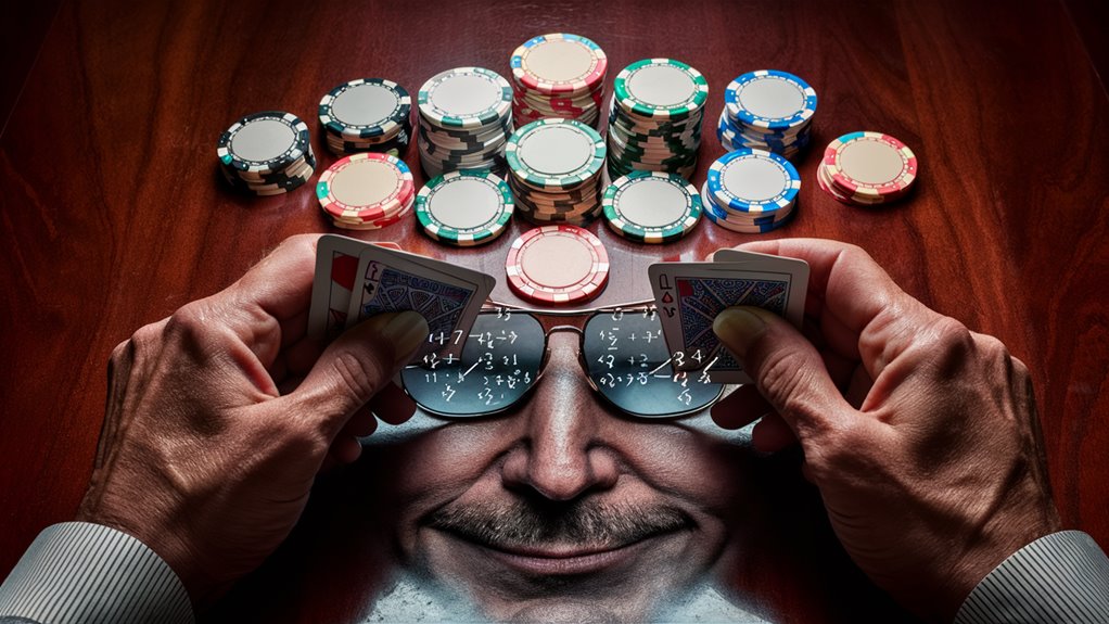 calculating poker deception strategy