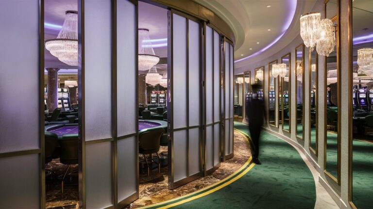 calming light at casino