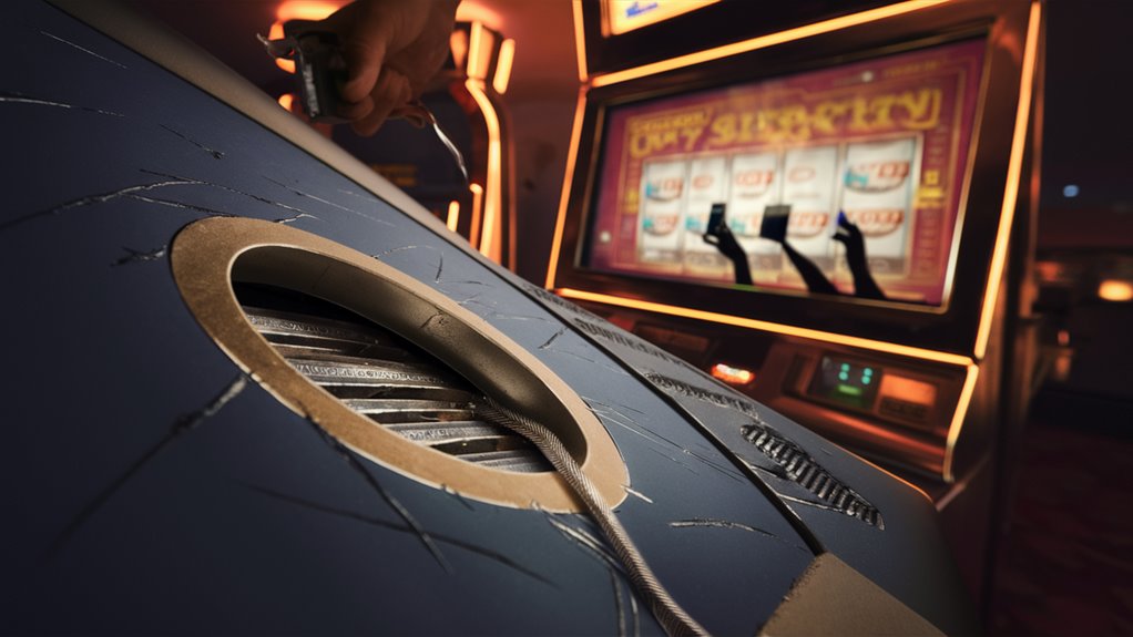 illegal gambling device manipulation