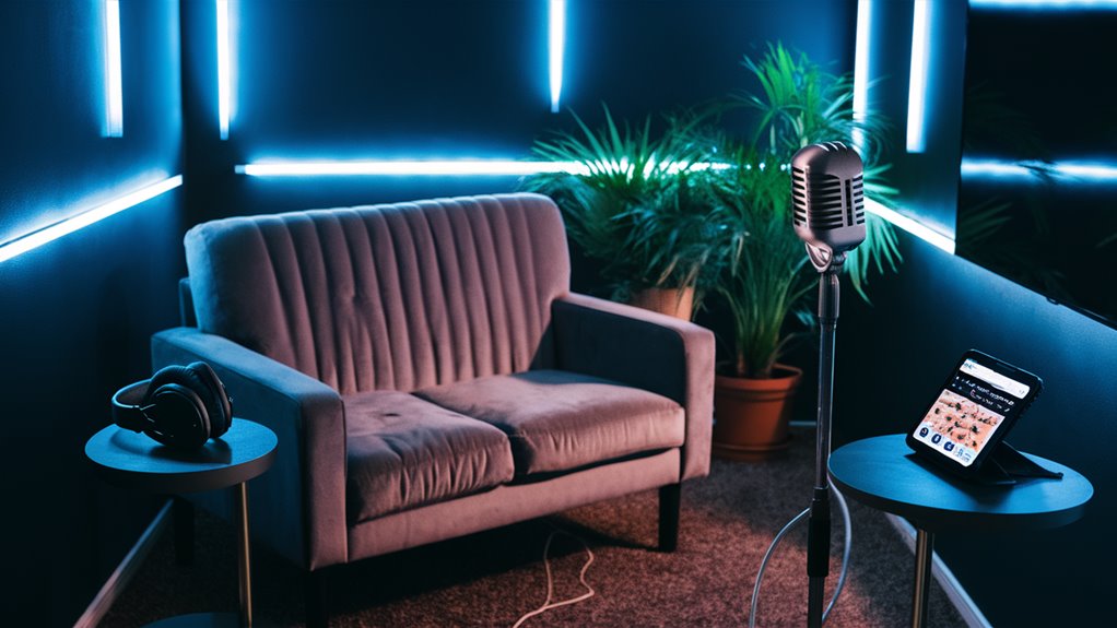 comfortable singing for shy people