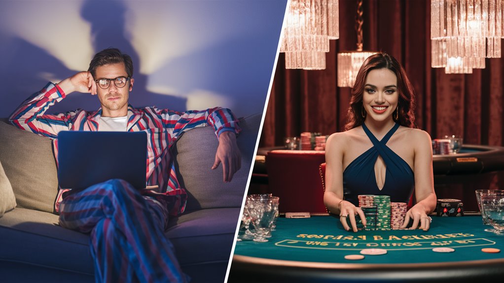 digital versus physical gambling