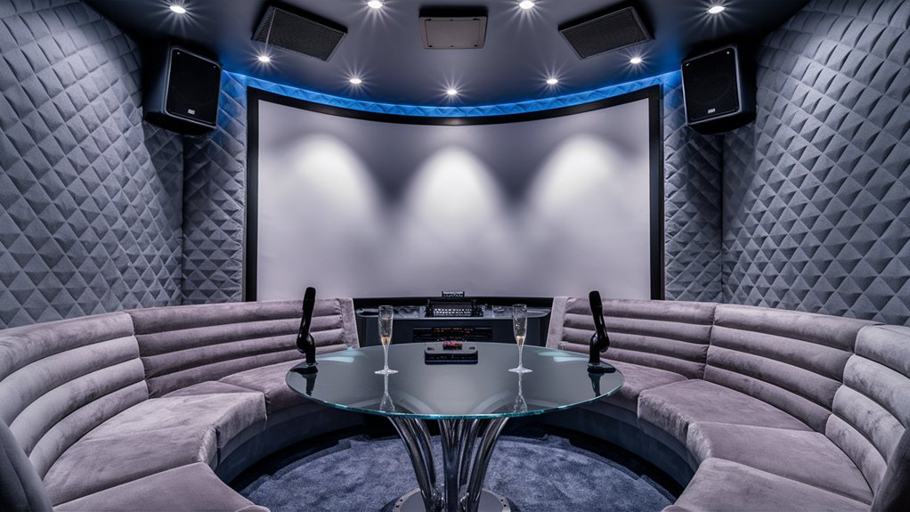 karaoke equipment room specifications