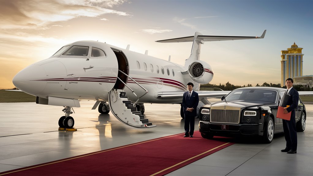 luxury air travel service