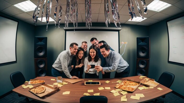 organize office singing event