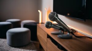 portable group singing equipment