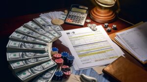 report casino money earned