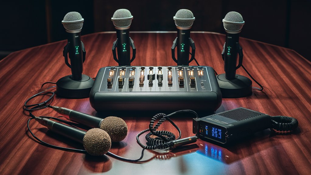 select audio recording equipment