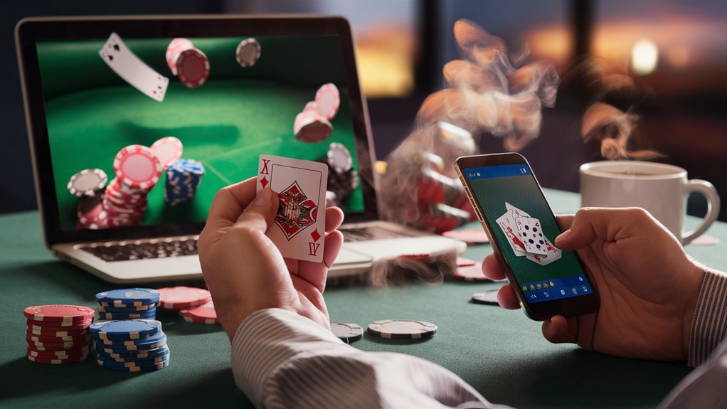 poker losses breed paranoia